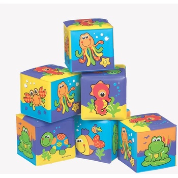 Image 1 of Playgro Меки кубчета за баня Playgro - С животни, 6бр. /оп (PG.0509)
