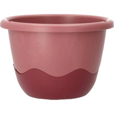 Plastia Mareta 25 cm ružová tmavá + vínový