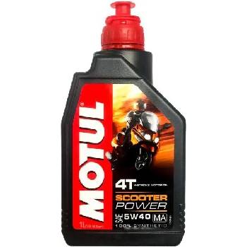 Image 1 of Motul Scooter Power 4T MA 5W-40 1 l