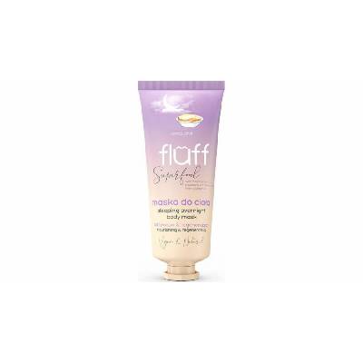 Fluff Super Food Sleeping Overnight Body Mask vyživující a regenerační tělová maska Kombucha 150ml