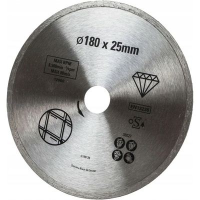 Stanley Dia Rezný kotúč 180 x 25 mm STA38027