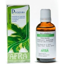 Afra Dvojzub trojdielny Bio tinktúra 50 ml