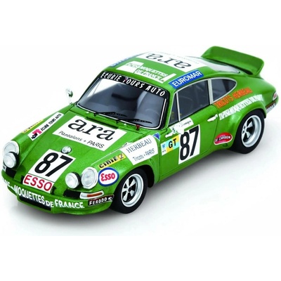 Carrera Porsche 911 RSR 2.8 87 Boubet/Dermagne 24h Le Mans 1975 1:43 Spark
