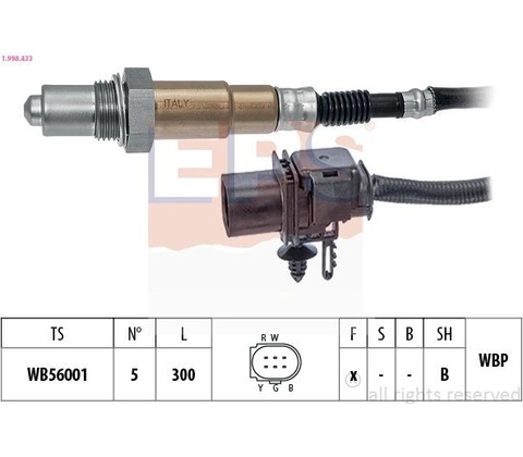 Lambda sonda EPS 1.998.433 (1998433)