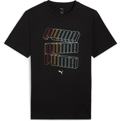 Puma Ess Logo lab Hog tee 68466401 čierne