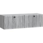 vidaXL Стенно монтиран ТВ шкаф Сива сонома 98 x 31 x 30 см (898051)