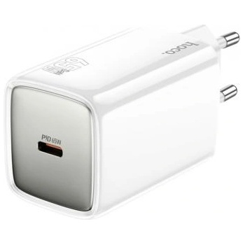 Gembird Мрежово зарядно устройство с 1xUSB-C гнездо Hoco N48 PD65W бяло