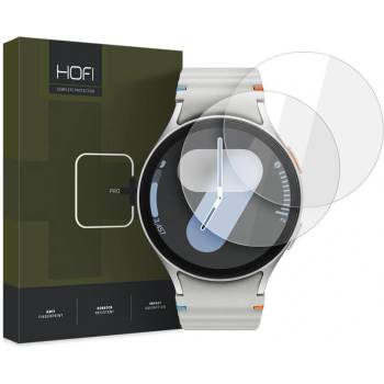 Hofi 2 броя стъклени протектори FULL GLUE за Samsung Galaxy Watch 4/5/6/7/FE (40mm) от Hofi Glass Pro+ 2-Pack - Прозрачен (5906302312603)