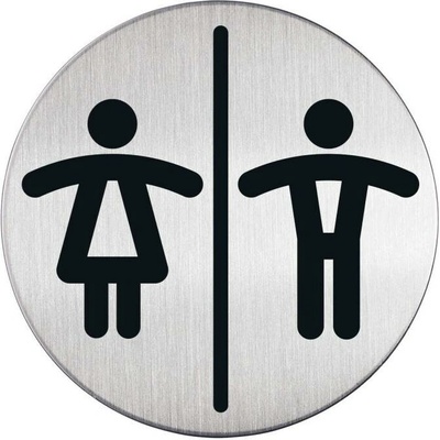 Piktrogram nerez Durable - WC dámy a páni