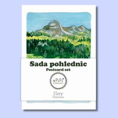 ePiPí Sada pohlednic - Hory – Zbozi.Blesk.cz