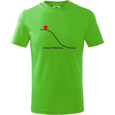 I have potential tričko detské Apple Green