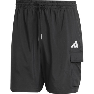 adidas Къси панталони Adidas Essentials Small Logo Cargo Chelsea Shorts - Black/White