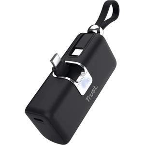 Trust Pacto 5000 mAh Pocket Powerbank Black външна батерия (26104)