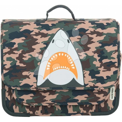 Jack Piers Schoolbag Paris Large Camo Shark