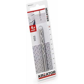 Kreator Vrták do kovu 4,8 mm HSS KRT010111