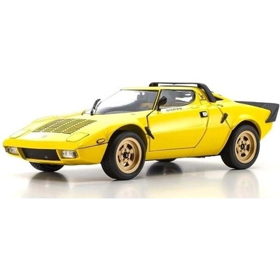 KyoshoLancia Stratos HF Yellow 1975 1:18