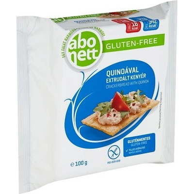 Abonett Bezlepkový Extrudovaný Chléb s quinoa 100 g – Sleviste.cz