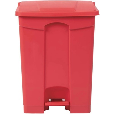 Jantex kuchyňský koš s pedálem červený 65 l