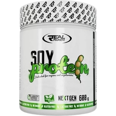 REAL PHARM Soy Protein Vegan Friendly 600 g