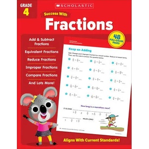 Scholastic Success with Fractions Grade 4 | SCHOLASTIC TEACHING (ISBN: 9781338798364)