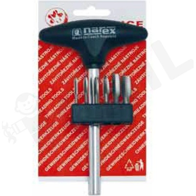 Sada závitořezných bitů BIT 3 Bučovice Tools - M4, M5, M6, M8, M10, M12