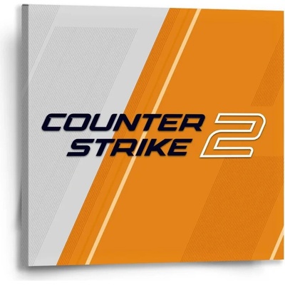 Sablio Obraz Counter Strike 2 Oranžová - 50x50 cm