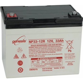 Image 1 of Genesis Aкумулаторна батерия Genesis NP33-12 12V 33Ah, 197 x 131 x 158 mm (NP33-12)