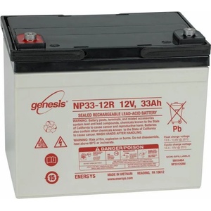 Genesis Aкумулаторна батерия Genesis NP33-12 12V 33Ah, 197 x 131 x 158 mm (NP33-12)