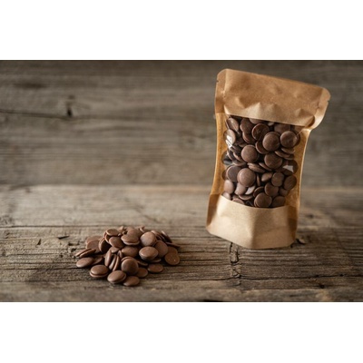 Čokoládovna Lyra CARAMEL 31% karamelové čokoládové pecky 100 g