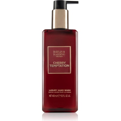 Baylis & Harding The Edit Cherry Temptation луксозен течен сапун Cherry, Jasmine & Sandalwood 400ml
