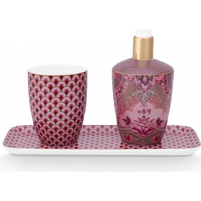 Pip Studio Kyoto Festival 3 ks růžová – Zboží Mobilmania