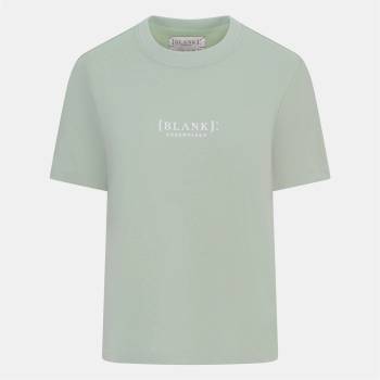 Blank Essentials Дамска тениска Blank Essentials Blank E Core Puff Print T-Shirt Ladies - Winter Sage