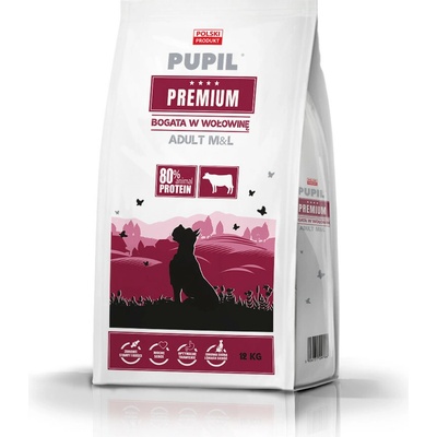 Pupil Premium Medium and large breeds Rich in beef 12 kg