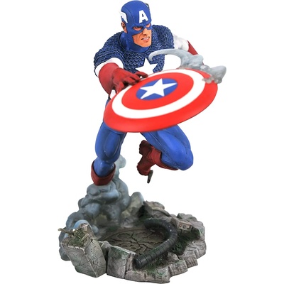 Diamond Select Toys Статуетка Diamond Select Marvel: Avengers - Captain America, 25 cm