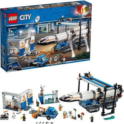 LEGO® City 60229 Montáž a preprava vesmírnej rakety