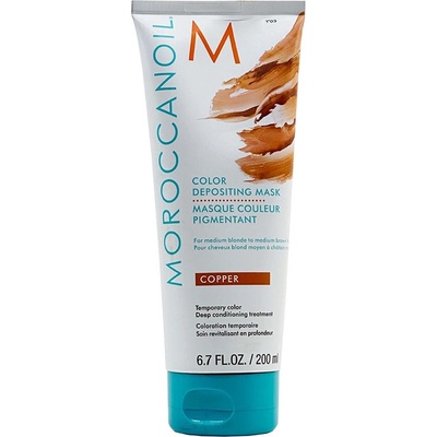 Moroccanoil Color Depositing Mask 200 ml боядисваща маска Copper