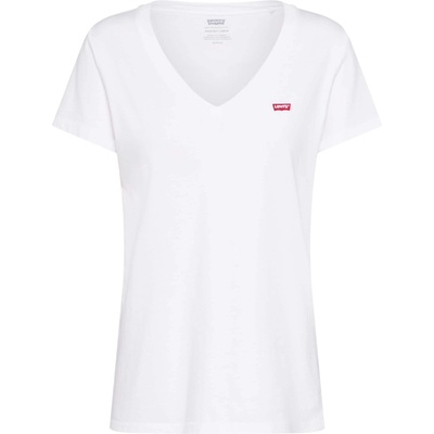 Levi's Тениска 'Perfect Vneck' бяло, размер XS