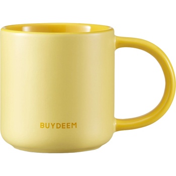 Buydeem CD1018 Ceramic Mug 300 ml, Mellow Yellow (CD1018-MY)