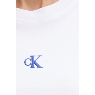 Calvin Klein Jeans Памучна блуза с дълги ръкави Calvin Klein Jeans (LV047D223G)