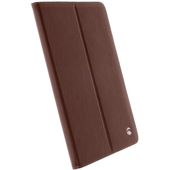 Krusell Ekero Tablet Case - кожен кейс и поставка за iPad Mini 4 (кафяв)
