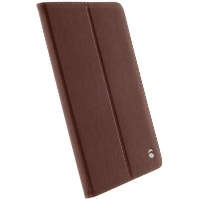 Krusell Ekero Tablet Case - кожен кейс и поставка за iPad Mini 4 (кафяв)
