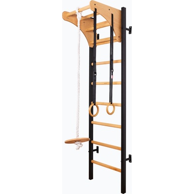 BenchK Стълба за гимнастика BenchK черна BK-211B+A076