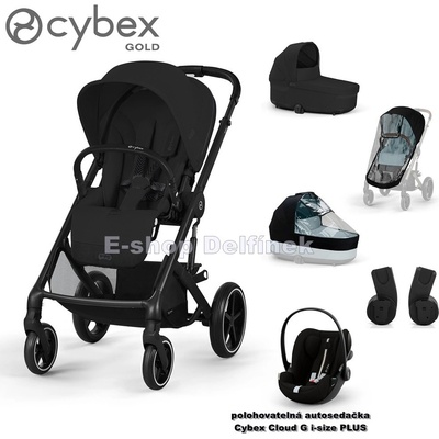 CYBEX BALIOS S LUX SET L Moon Black 2025