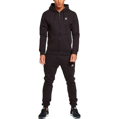 Lotto Hooded Training Track Suit Black - L