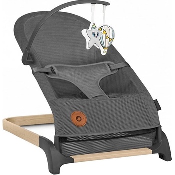 Lionelo - Бебешка люлка JUNE сив (LN0169)