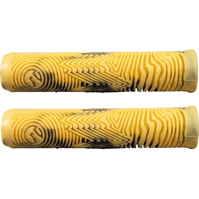 North Scooters North Industry black Canary yellow swirl gripy
