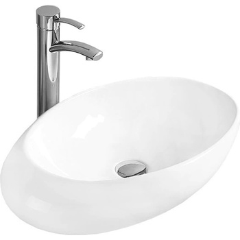 Mexen Malwa умивалник върху плот 59 x 36 см, бял - 21435900 (21435900)