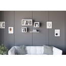 Asir SADA 4x Nástenná polica BABI biela AS0608