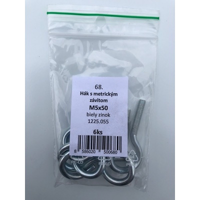Svx Hák s metrickým závitom M4x40 6ks