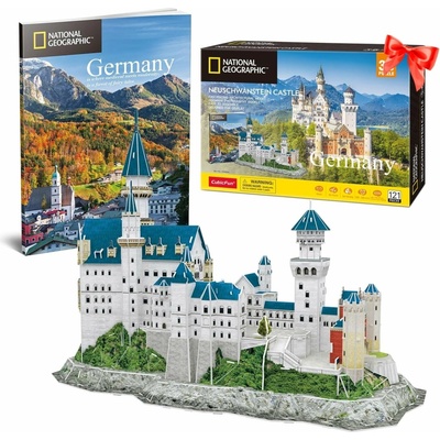 CubicFun 3D puzzle National Geographic Neuschwanstein 121 ks